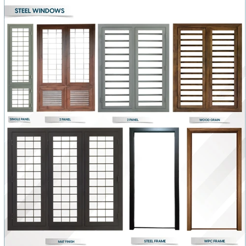 Custom made Steel windows and door frames